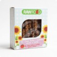 RAW bio ľanové krekry s zelerom a rajčinami